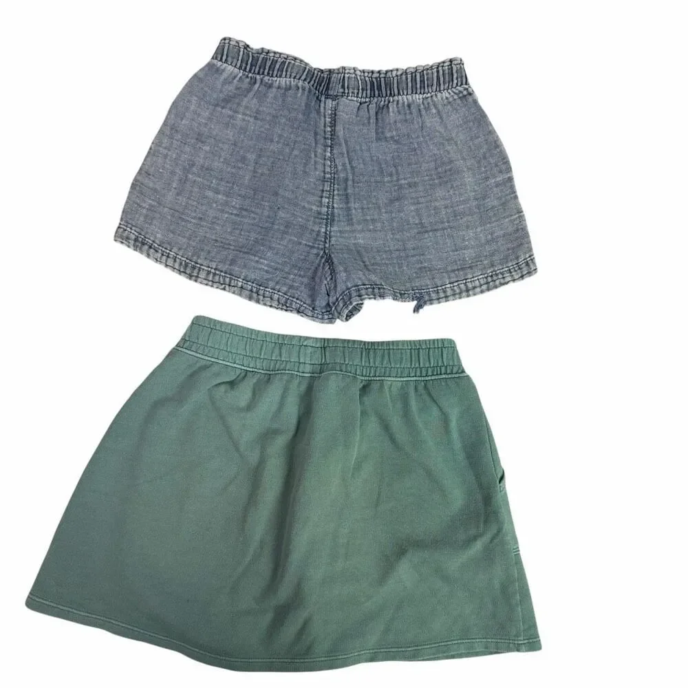 Cat & Jack size 7/8 Shorts, Skort, Tops